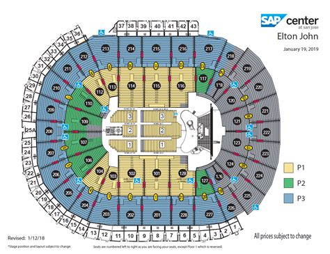 Nec seating plan | allowed for you to the blog, within this time i will demonstrate in relation to nec. tour Elton John - Farewell Yellow Brick Road Tour [300 ...
