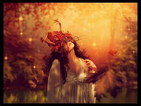 Autumn Goddess Autumnal Equinox Mabon Equinox