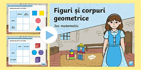 Joc Cu Forme Geometrice Powerpoint Twinkl România