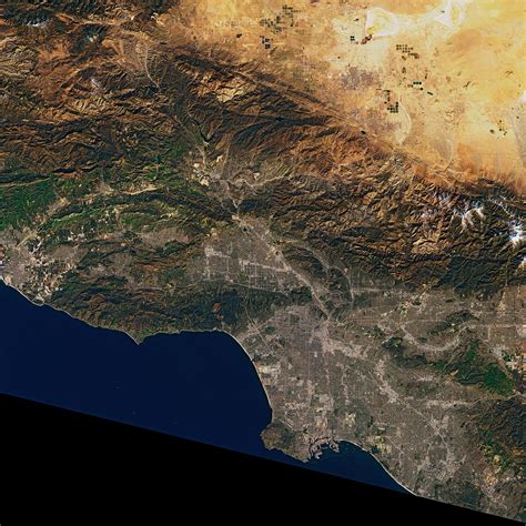 A Super View Of Los Angeles From New Nasa Satellite