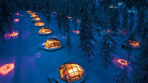Glass Igloo Hotel Offers Stunning Views Of The Northern Lights Photos