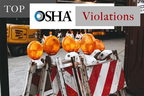 Top 10 OSHA Violations TriTech Safety Training