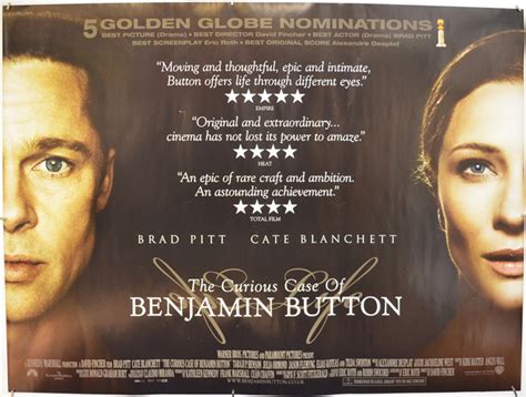 Curious Case Of Benjamin Button The Original Cinema Movie Poster From