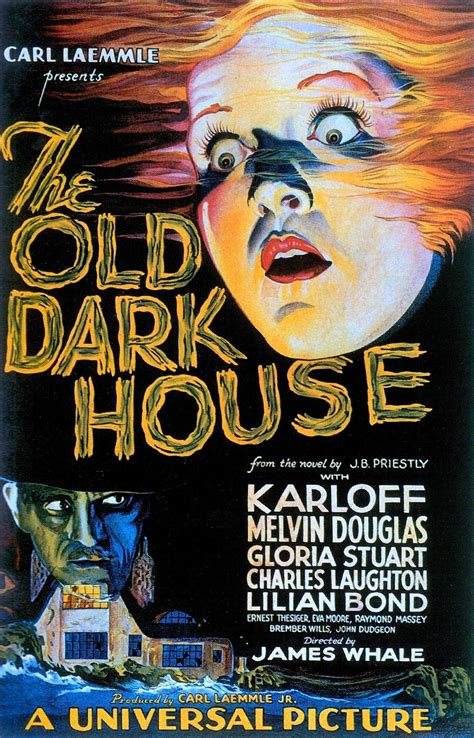 Is he after her love. THE OLD DARK HOUSE (1932) BORIS KARLOFF, Melvin Douglas ...