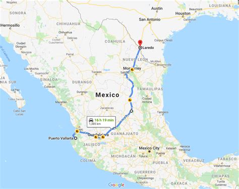 Driving From Puerto Vallarta Mexico To Us Border Bucketlist Bri