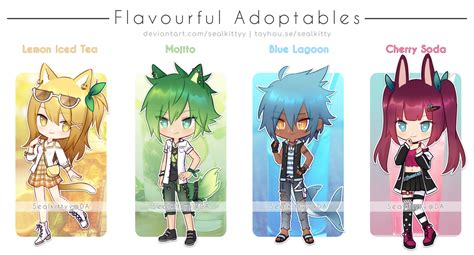Closed Flavourful Adopts 14 By Sealkittyy On Deviantart