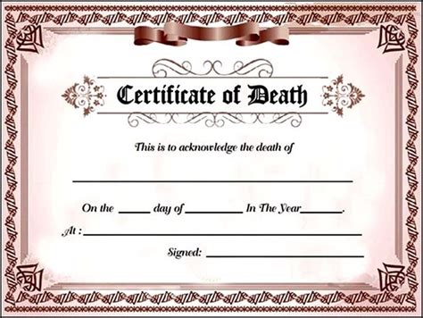 Just select your favorite certificate design, enter your personalized text and then download your certificate as a pdf, ready for printing on your home printer. Fake Birth Certificate Maker | Template Business