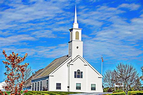 White Steeple Church Free Stock Photo Public Domain Pictures