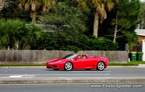 Jacksonville is the city with as many attractions one can only imagine. Ferrari 360 Modena spotted in Jacksonville, Florida on 10 ...