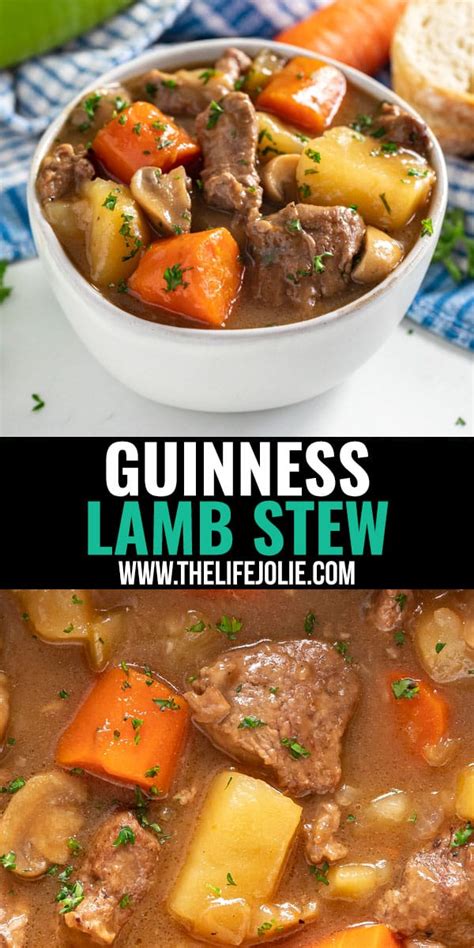 Guinness Lamb Stew An Easy And Savory Stew Recipe