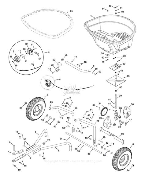 Agri Fab Lb Tow Spreader Parts Diagram For Parts List
