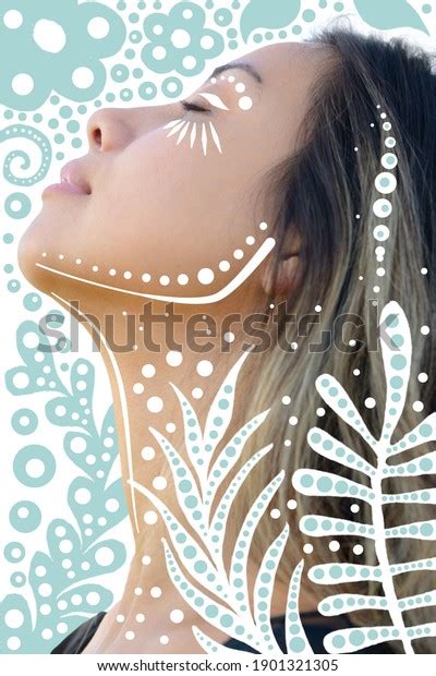 Artistic Profile Portrait Vector Illustration Stock Photo Edit Now