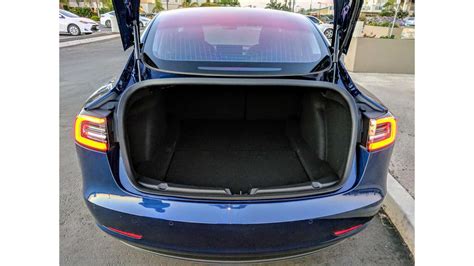 Tesla Model 3 Front Trunk Space Tesla Power 2020