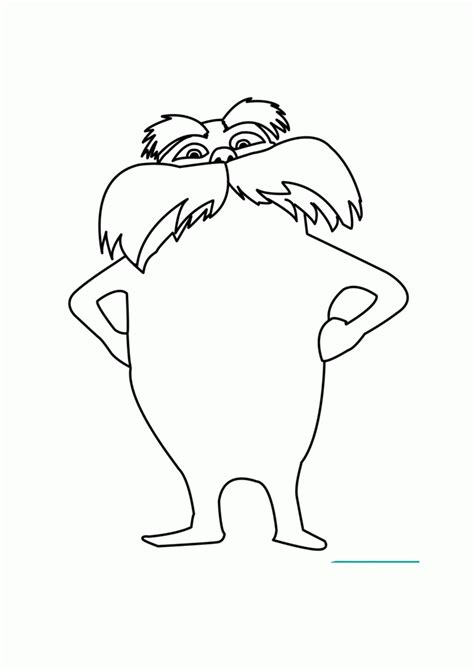 Directed by chris renaud, kyle balda. Lorax Coloring Page - Coloring Home