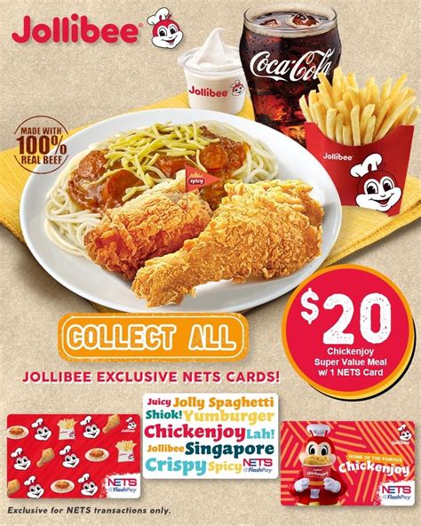 Jollibee Menu Jollibee Singapore Menu With Prices Updated 2023