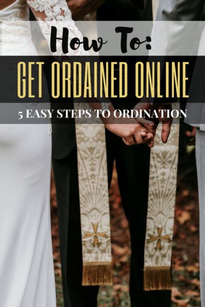 How To Get Ordained Online 5 Easy Steps To Ordination