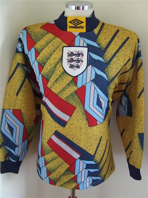 Customize shirt england 2020/21 with your name and number. England Goalkeeper football shirt 1994.