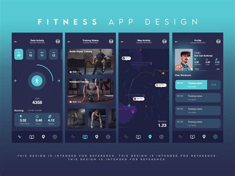 Fitness App Design On Behance