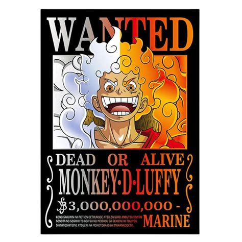 One Piece Posters Monkey D Luffy Canvas Wanted Poster Decor Poster One Piece Okgo Net