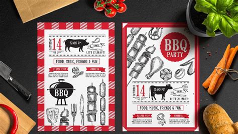 Bbq Menu Templates 21 Free And Premium Download