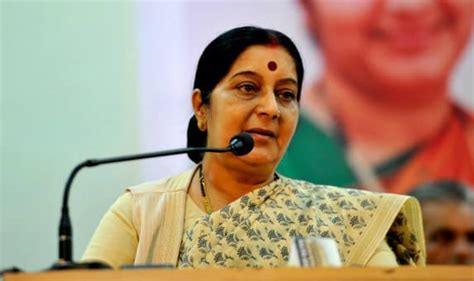 Pakistan Told Talks And Terror Cant Go Together Sushma Swaraj
