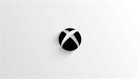4k Xbox Logo On White Background Video De Stock Totalmente Libre De