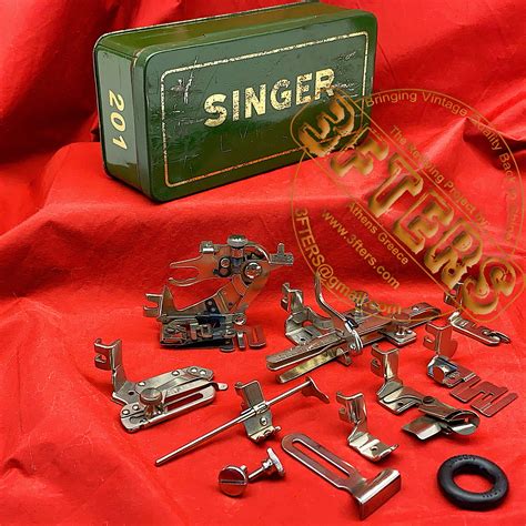 German Singer Attachments Box For 201 201k 201 2 Low Shank Etsy