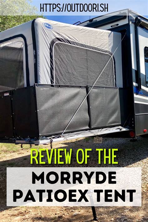 Morryde Patioex Tent For Toyhaulers In 2022 Toy Hauler Camper Patio
