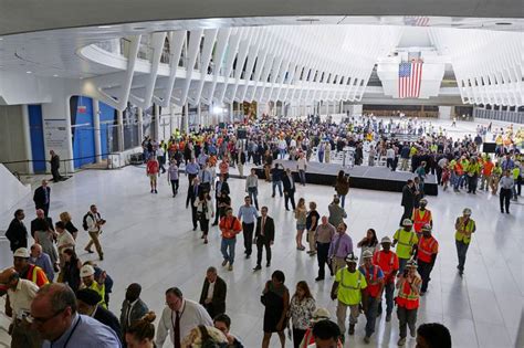 Transit Link Opens At World Trade Center Wsj