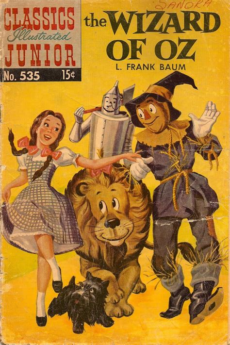 The Royal Blog Of Oz Wizard Of Oz Classics Illustrated Junior Comic