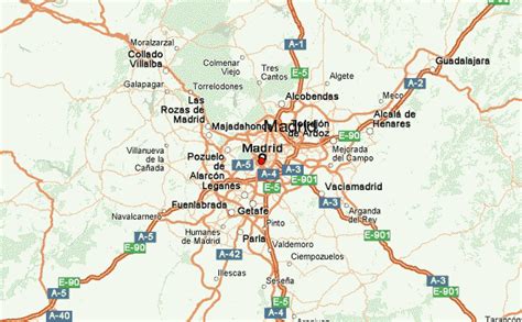 Mapa De Madrid Y Alrededores Imagui