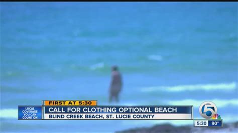 Call For Clothing Optional Beach Youtube