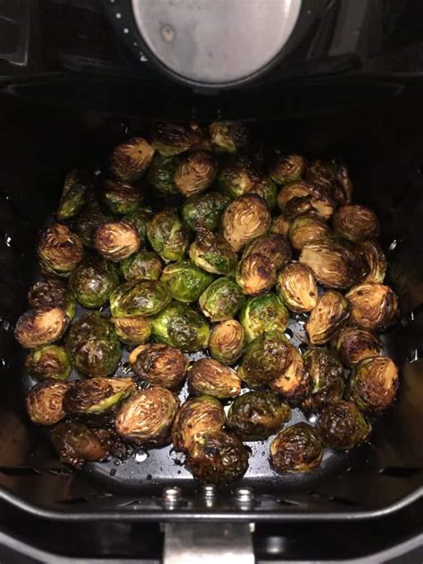 Balsamic Roasted Brussels Sprouts Air Fryer The Recipe Bandit