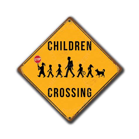 Children Crossing Shed Sign Children Signs Crossing Signs School