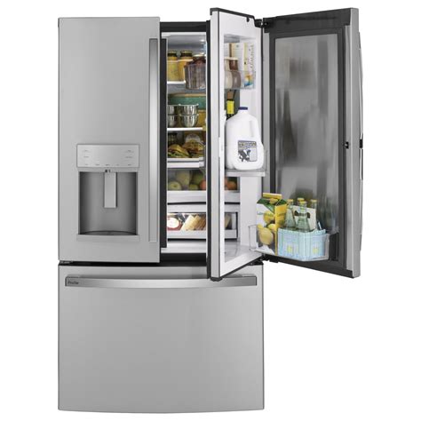 Ge Profile 28 Cu Ft French Door Refrigerator With Door In Door In