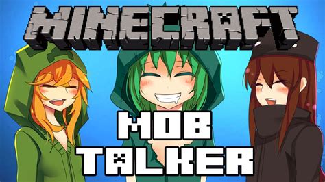 Minecraft Mod Showcase Mob Talker Youtube