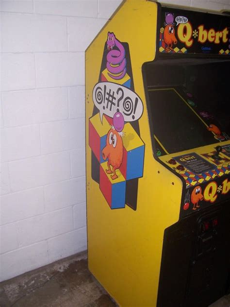 Gottlieb Qbert Q Bert Qbert Original Video Arcade Game Machine Tested