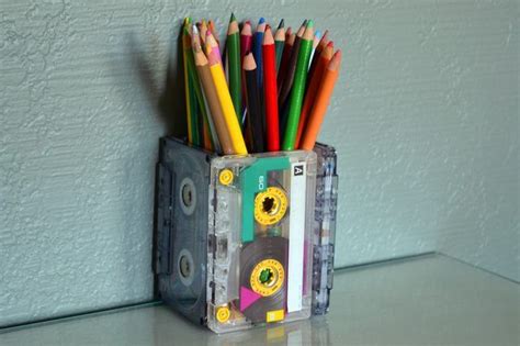 Old Cassette Tapes Cassette Tape Crafts Tape Crafts Cassette Tapes
