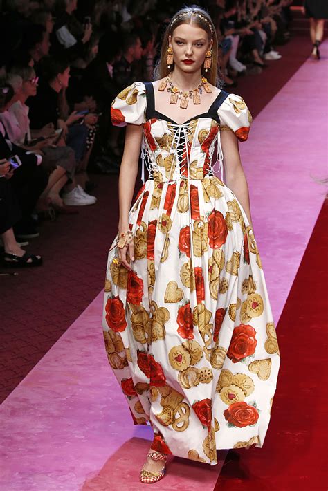 Dolce And Gabbanas Fashion Show Was Inspired By Everything In Your