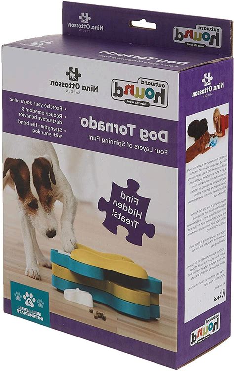 Outward Hound Nina Ottosson Dog Tornado Puzzle Toy Basic Size No
