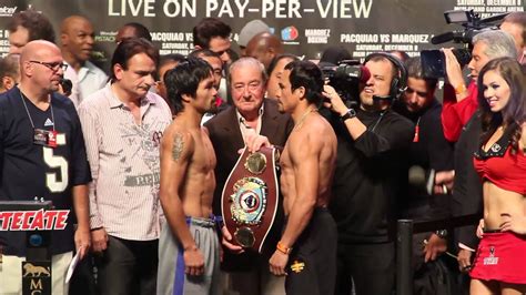 Pacquiao Vs Marquez 4 Weigh In Youtube