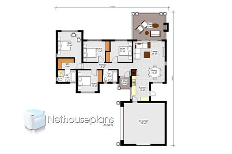 Browse our collection of four bedroom house plans to find your next dream home, and contact us with any questions you may have! Four Bedroom House Plans Drawing For Sale | 189sqm ...