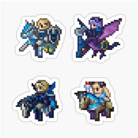 Fire Emblem Fates Nohr Siblings Sticker For Sale By Fireemblemfates