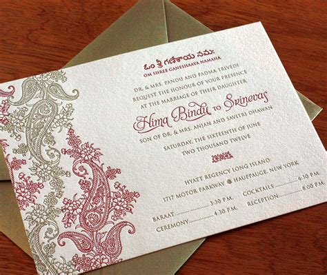 Buy indian scroll wedding invitations along with scroll card on cheap and best price from the wedding invitation cards online wedding invitation cards, indian wedding cards, invites, wedding stationery, customized invitations, custom invites, stationery, designer. Indian Paisley Wedding Invitation Gallery - Hima ...