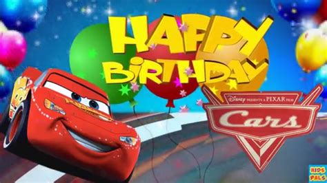Disney Cars Happy Birthday Song Youtube