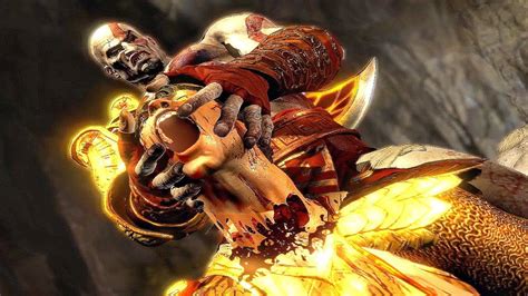 God Of War 3 Kratos Kills Helios And Takes His Head Sun