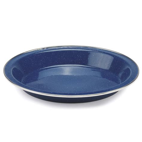 The set included a total of 4 plates, 4 cups, and 4 bowls. Lightweight Camping Plate | Deep Enamel Plates