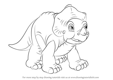 Learn How To Draw Cera From The Land Before Time The Land Before Time