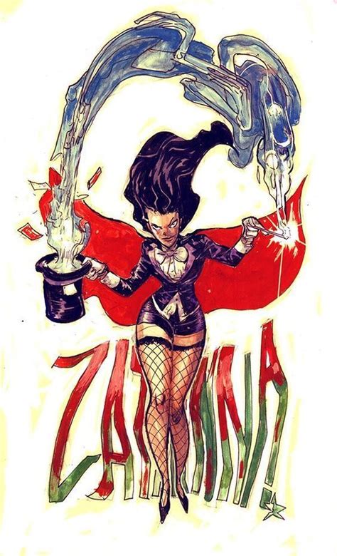Zatanna Riley Rossmo Dc Comics Art Dc Super Hero Girls Comic Book