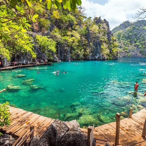 Kayangan Lake Coron Palawan Beautiful Beaches Palawan Philippines My